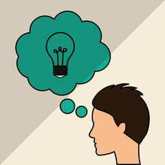 Solution icon design , vector illustration