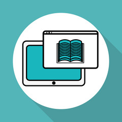 book icon design , vector illustration