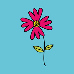 flower icon design , vector illustration
