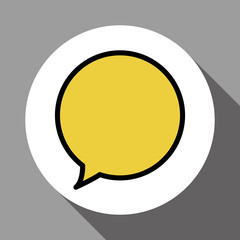 Communication bubble design , vector illustration