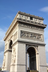 Fototapeta na wymiar Triumphal Arch, Paris