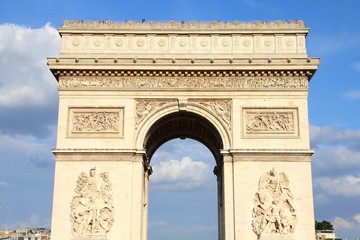 Fototapeta na wymiar Paris monument - Triumphal Arch