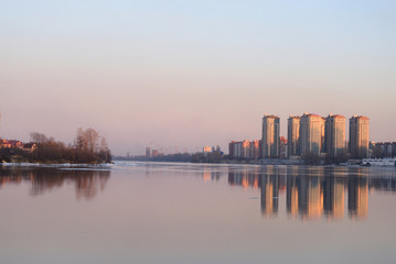 Fototapeta premium View of Neva river, St.Petersburg.