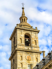 Detail of Royal Palace Escorial near Madrid, Spain.