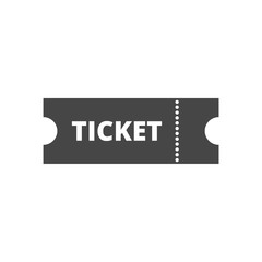 The ticket icon, Ticket symbol