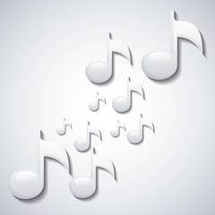 music note design 