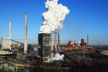 Stahlwerk, Industrieanlage in Deutschland