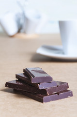 Barras de chocolate