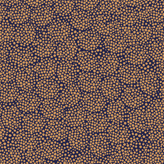 Vector points pattern in doodle style. Points on a dark background. Seamless pattern can be used for wallpaper, pattern fills, web page background, surface textures.