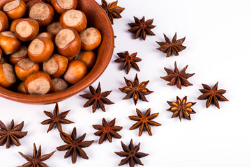 hazelnuts photo illustration