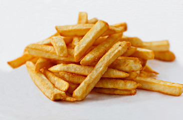 French fries, isolated