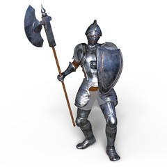 Naklejka premium 騎士