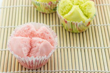 Thai dessert Thai Rice Flour Muffin