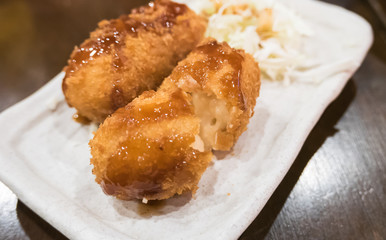 Japanese cream croquette