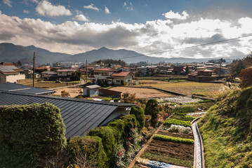 Lanscape view near Shimoyoshida railway station