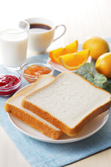 パンの朝食イメージ　Bread & Breakfast image