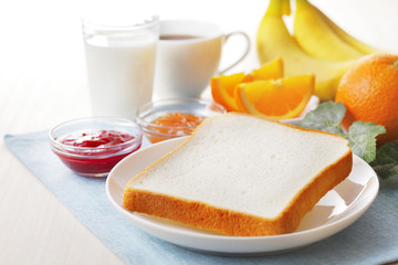パンの朝食イメージ　Bread & Breakfast image