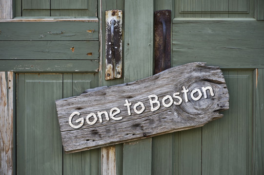 Gone to Boston.