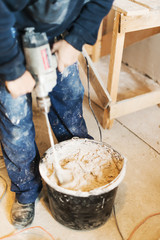 Work makes batch concrete solution