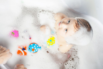 Time for baby's bath © petunyia