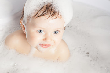 Time for baby's bath