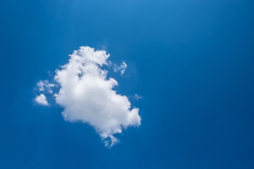 Naklejka premium Beautiful Clound in blue sky