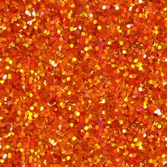 Orange glitter texture. Seamless square texture.