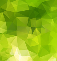 Fototapeta na wymiar light green Polygonal Mosaic Background