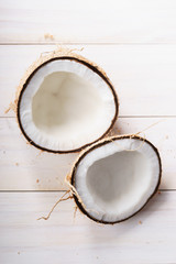 coconut with shell