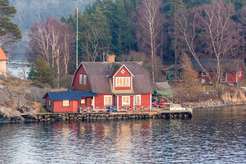 Homestead which is an island on the Swedish coast