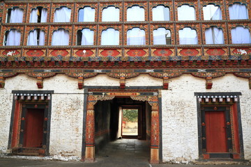 Fototapeta na wymiar The Trashigang Dzong