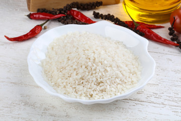 Raw rice