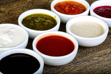 Sauces assortie