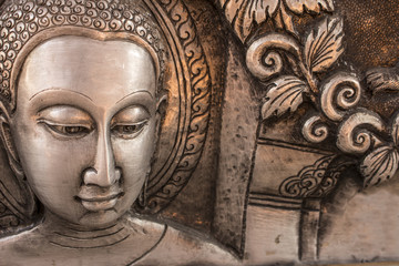 Metal carving - Buddha, Thailand