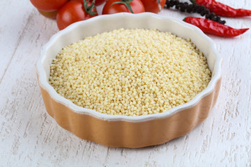 Raw millet