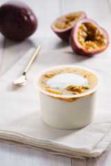 passion fruit yogurt.