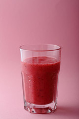 fresh summer berries beverage