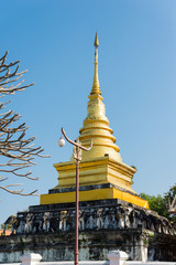 Naklejka premium Phra that chang kham temple