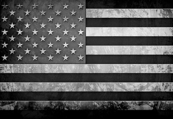 Grunge Flag Of USA - 107589157