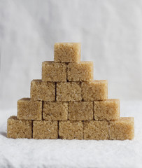 Brown sugar cubes