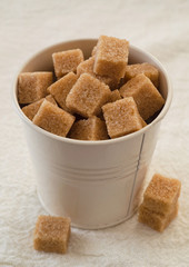 Brown sugar cubes