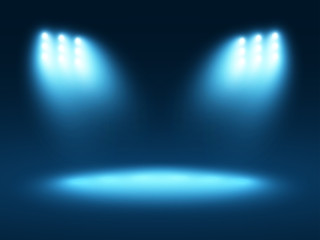 Abstract light blue background