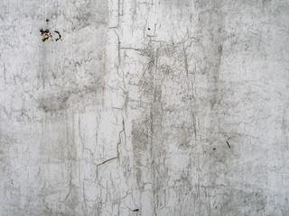 Close-up of cracked paint on the wall