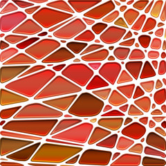 abstract vector stained-glass mosaic background