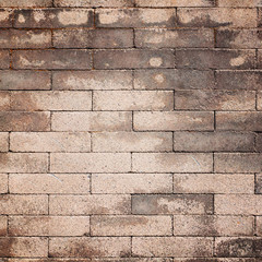 stone brown wall. Stone texture background.