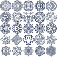 Mandala Vector Ornaments Set 2