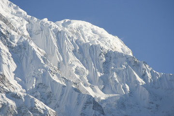 Annapurna, Himalayan range in Nepal