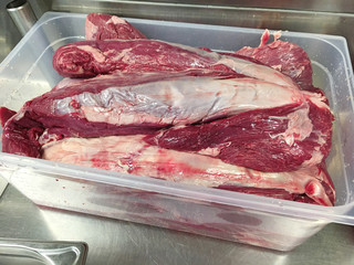 cooking fresh beef loin