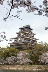 Fototapeta premium 春の広島城