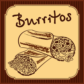 Burritos vector